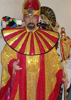 Terry in costume